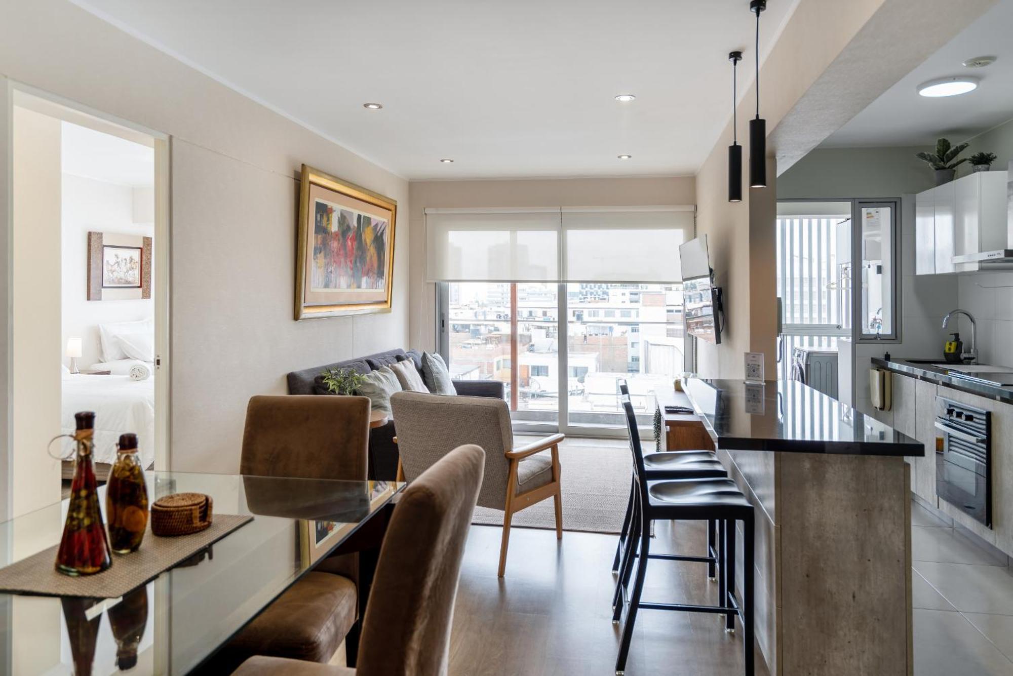 Modern 1Br Loft Close To The Seawalk Of Miraflores Lima Dış mekan fotoğraf